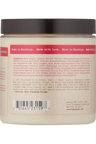 Carol's Daughter Mirabelle Plum Dolgunlaştırıcı ve Nemlendirici Saç Maskesi 227 G