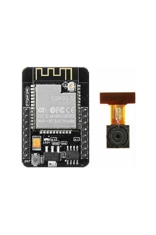 Komponentci Esp32-Cam Wifi Bluetooth Geliştirme Kartı + Ov2640 Kamera