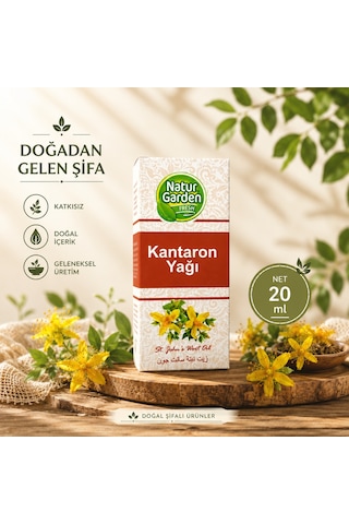 Natur Garden Kantaron Yağı 20 ML