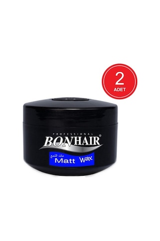 Bonhair Profesyonel Matt Wax 2 x 140 ML
