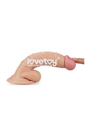 Hızlı Express Lovetoy Real Extreme 19 Cm Vantuzlu Süper Gerçekçi Realistik Penis Dildo