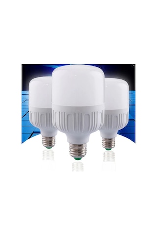 3 Adet 30 Watt Torch Ampul Büyük Boy Beyaz Işık Smd Led Tasarrufl