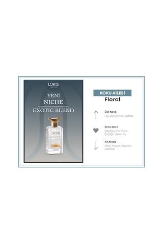 Loris Niche Exotic Blend Parfüm 70 ML Çiçek - Meyve