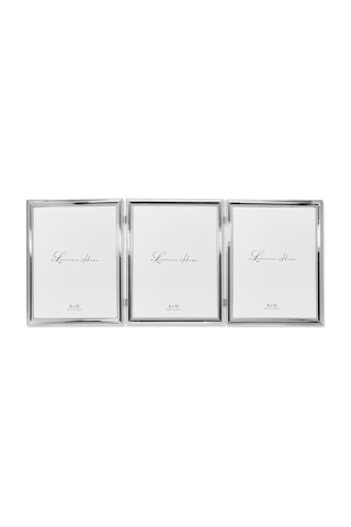 Lawrence Frames 510780t Üçlü Resim Çerçevesi, Gümüş Kaplama, 20,3 X 25,4 Cm