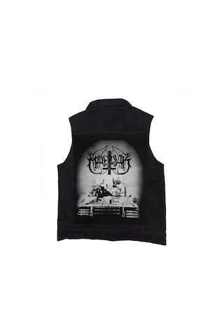 Marduk Panzer Division Siyah Kot Yelek Siyah