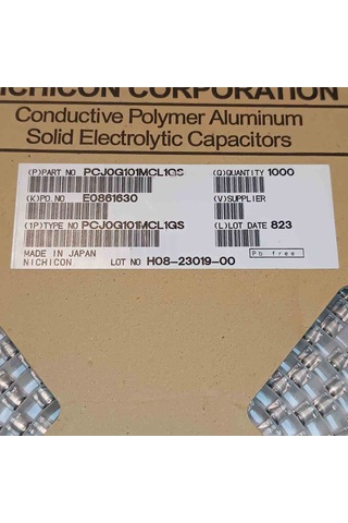 Pcj0g101mcl1gs 100mf 4v 5x6 Smd Kondansatör 100 Adet
