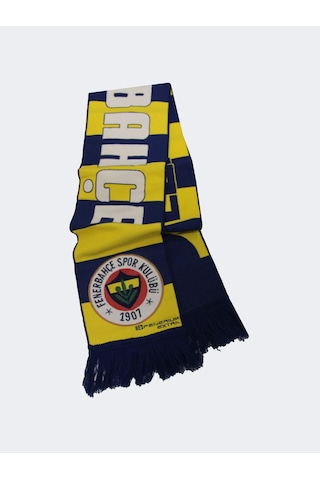 Fenerium Retro Unısex Fenerbahçe Dokuma Atkı Sarı-lacıvert