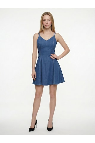 LOFT Slim Fit Kadın Elbise Lf2043104 Q1.v1 Denim