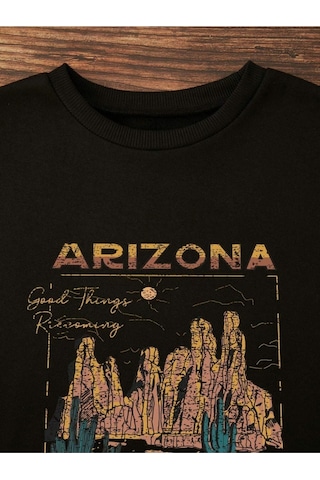 Altamira Unisex Arizona Bisiklet Yaka Sweatshirt 001