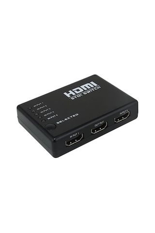 Powermaster Pm-8342 5 Giriş 1 Çıkış Hdmı 2.0 4k 60hz Switcher Toplayıcı Kumandalı