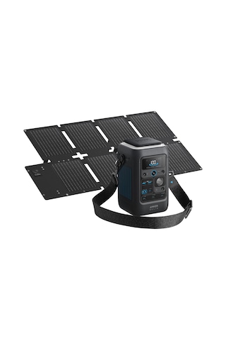 Anker Solıx C300x Dc Taşınabilir Güç Kaynağı + Ps60 Taşınabilir Güneş Jeneratörü