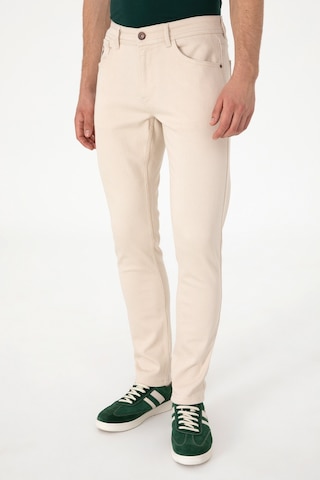 U.S. Polo Assn. Erkek Bej Slim Fit Jean Pantolon 50307999-DN0032