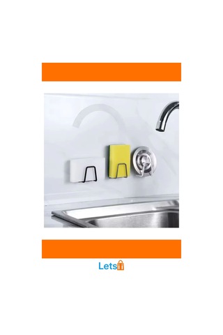 Kendinden Yapışkanlı Paslanmaz Çelik Drenaj Askısı Çok Renkli