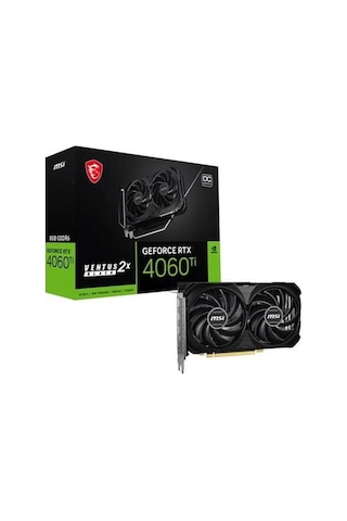 MSI GeForce RTX 4060 Ti Ventus 2X Black E1 8GB