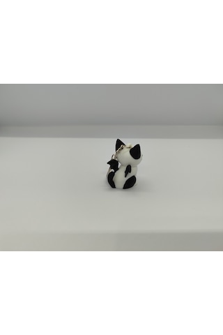Kanatlı ve Kanatsız Kedi Anahtarlık (2'li Set) - Çiftli Set