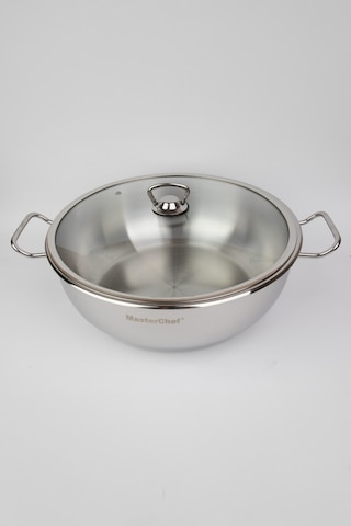 Masterchef 28 Cm Çelik K.yarık Tencere Çelik