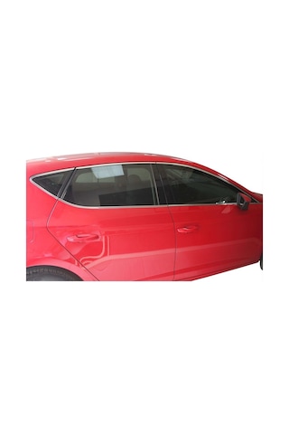 Seat Leon 3 5F Cam Çerçevesi 14 Prç Krom 2013 ve Sonrası
