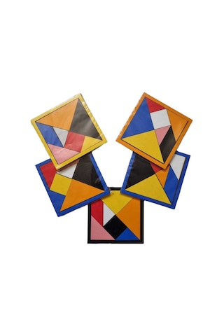 Ahşap Tangram Oyuncak 1 Adet
