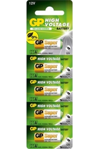 Gp 23Af-Mn21 12V Alkalin Pil 5'Li Gp 23A