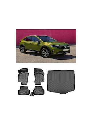 Rizline Volkswagen Taigo 2025 Model 3d Havuzlu Paspas Ve Bagaj Havuzu Set