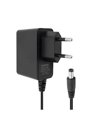 Weko 24 Volt 1 Amper 24 Watt Plastik Kasa Priz Tipi Adaptör 5.5x2.5 Uçlu