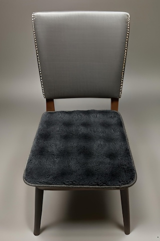 My Evilla Bubble Kaymaz Sandalye Minderi 6'lı 40x40 Antrasit