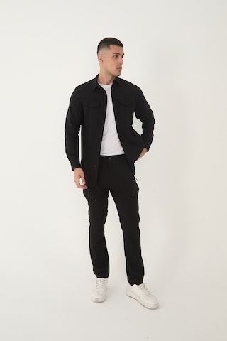 Camp Scoutland Camp387 Outdoor Tactical Rahat Ve Kullanışlı Su İticili Erkek Taktik Gömlek Siyah