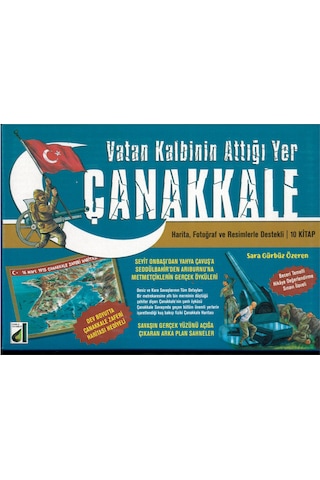Vatan Kalbinin Attığı Yer Çanakkale (10 Kitap) Set (4 5.Sınıflar)