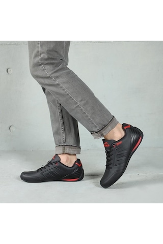Jump 11743 Merdane A- Black-red Spor Ayakkabı 001