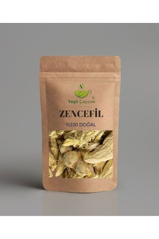 Birinci Sınıf Zencefil Kökü İri Kıyım , Zengin Vitamin Ve Mineraller, %100 Doğal, El Yapımı,100 Gr