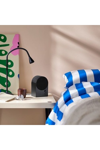 Ikea Nattbad Bluetooth Hoparlör, Siyah