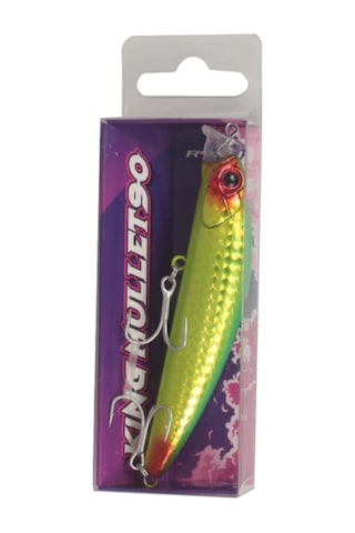 Ryuji King Mullet Floating 9cm 15gr Maket Yem - Florida Silver Uv