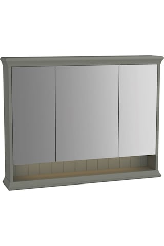 VitrA Valarte 62235 Aydınlatmalı Dolaplı Ayna 100 Cm Mat Gri