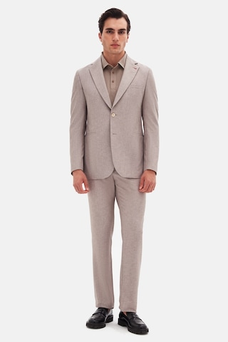 D's Damat Ds Damat Slim Fit Bej Baskılı Sihirli Takim Elbise 4hc05ım03577m Bej