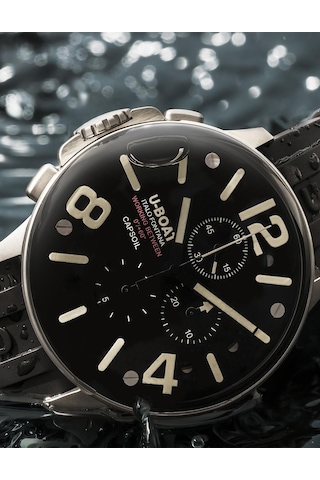 U-boat 8111/e Erkek Kol Saati Gri