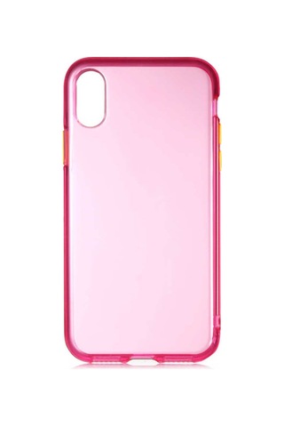 Apple Uyumlu iPhone Xs 5.8 Kılıf Zore Bistro Kapak Pembe