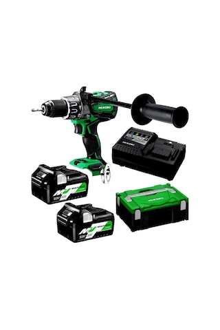 Hitachi-Hikoki DV36DA 36 V 2.5 Ah Li-ion Akülü Kömürsüz Profesyonel Darbeli Matkap Vidalama