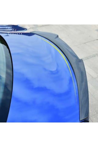 Bmw G20 M4 Bagaj Üstü Spoiler Parlak Siyah Spoyler Plastik İthal 2019-2022