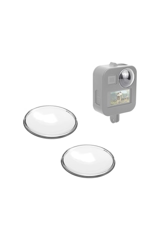 Insta360 X4 / X3 / Gopro Max İçin 2 Adet Puluz Akrilik Koruyucu Lens Kapakları