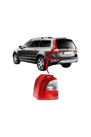 Volvo V70 Xc70 Stop Lambası Sol Ledli 2008 2013