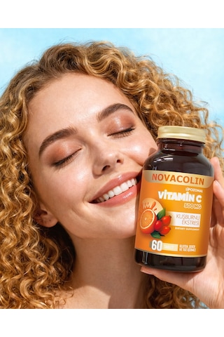 Vitamin C + Rose Hips 60 Tablet