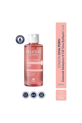 Celenes By Sweden Somon Dna Pdrn Gözenek Sıkılaştırıcı &amp Cilt Tonu Eşitleyici Tonik, 200 Ml