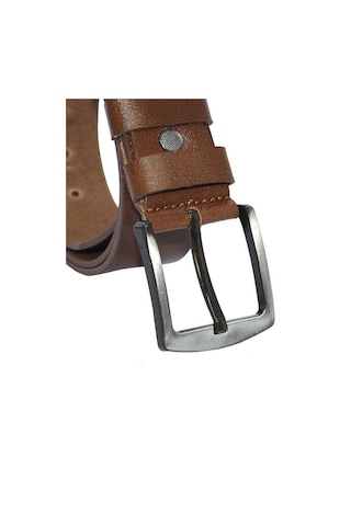 Süzer Deri Taba Tek Katmanlı Manda Derisi Düz Renk 4.5 Cm.lik Spor Kemer - 511-duz-st Kahverengi