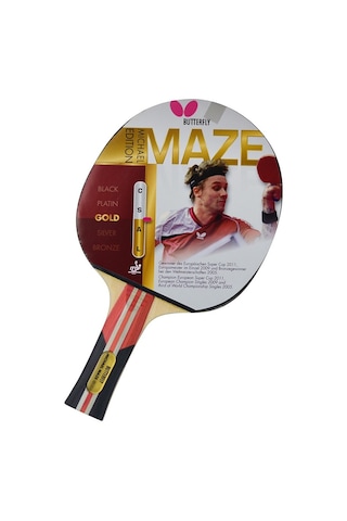 Gözdespor Butterfly Michael Maze Gold P.P.Masa Tenisi Raketi-X-Mısc