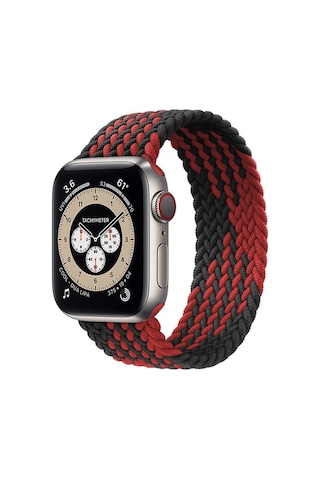 Apple Uyumlu Watch 38mm 40mm 41mm Kordon Medium Örgü Solo Loop Kordon 32 147mm 1/2/3/4/5/6/se/7/8