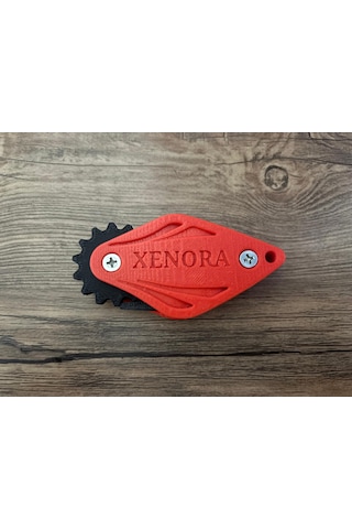 Xenora3d Taşınabilir Balık Çağırıcı Sesli Çıngırak Zıpkın Balıkçılığı Kırmızı