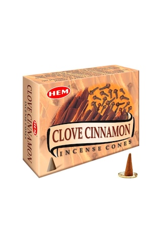 Hem Tütsü Clove Cinnamon 10 Konik
