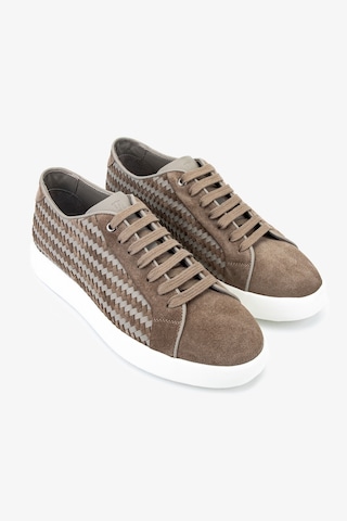 Valmenti Erkek Hakiki Deri Bej Sneakers & Spor Ayakkabı 1171 25-289 Erk Ayk Y26 Bej Suet/bej Dr