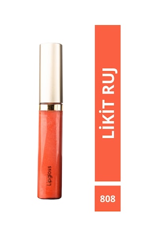 Likit Dudak Parlatıcısı Ruj & Liquid Lipstick No:808 0