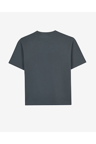 Skechers M Relax Fit Adventure T-shirt Erkek Gri S2620111-3998